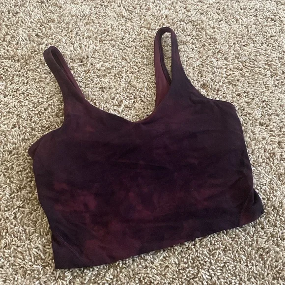Lululemon Align Tank in Diamond Dye Cassis (8) - Picture 4 of 7